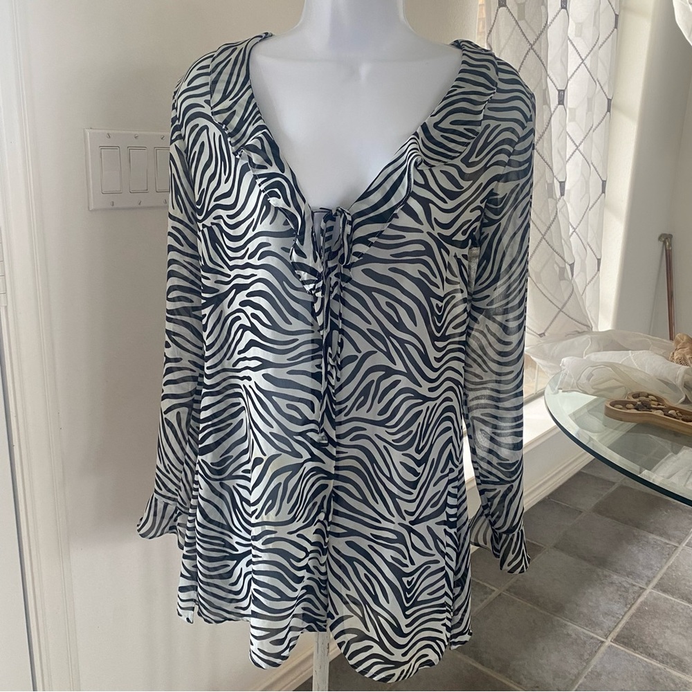 Victoria's Secret Animal print chemise/slip/nightie Size Small